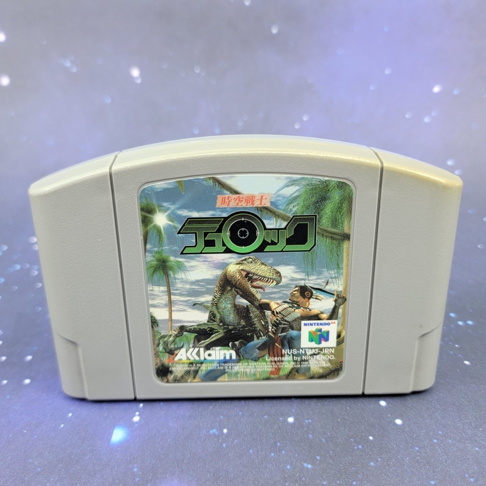 Jiku Senshi Turok Dinosaur Hunter (Nintendo 64) JAPANESE Video Game 0705